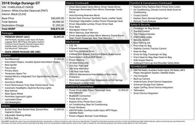 2018 Dodge Durango GT