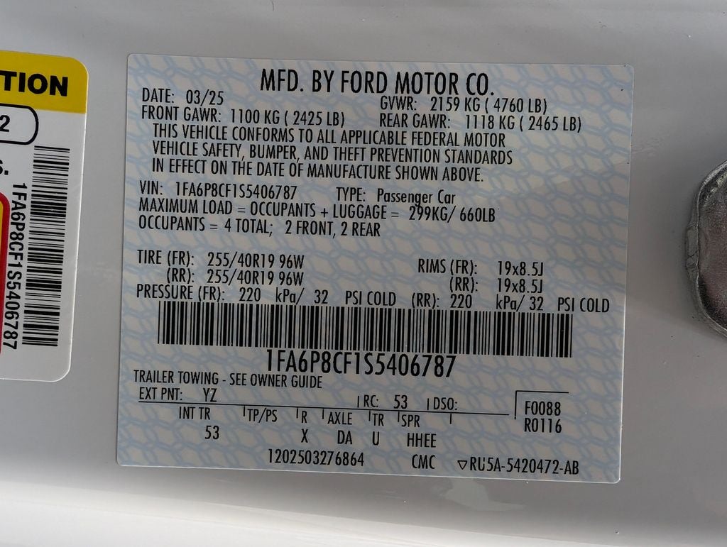 2025 Ford Mustang GT Premium