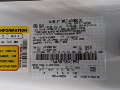 2026 Ford Mustang GT Premium