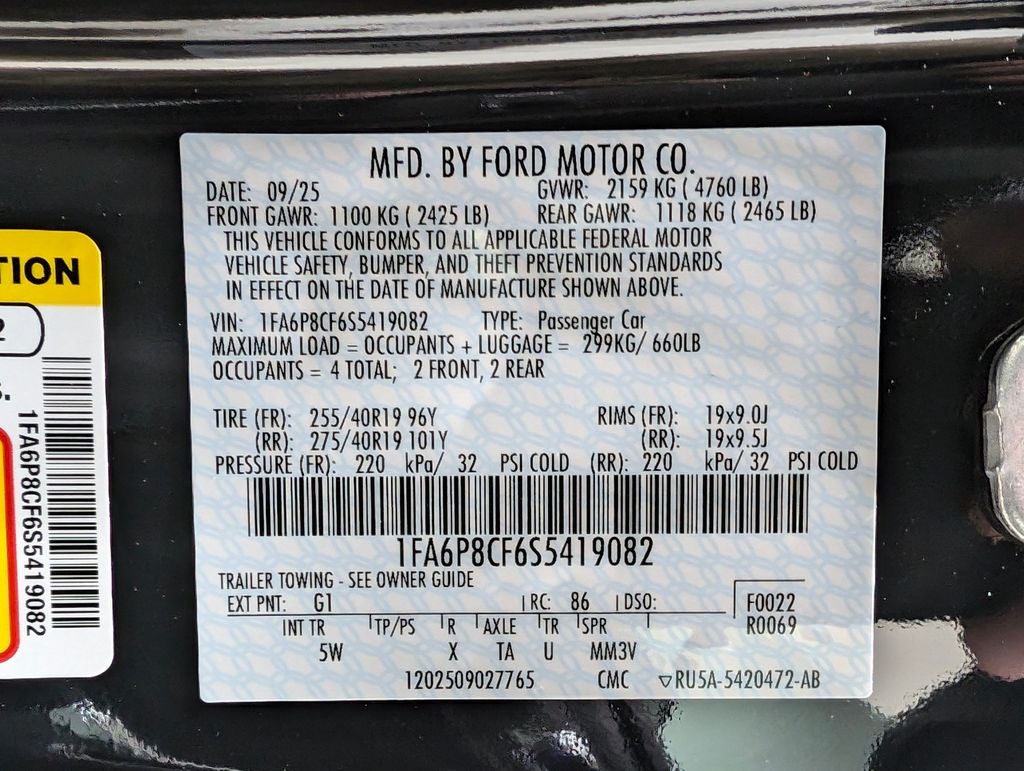 2025 Ford Mustang GT Premium