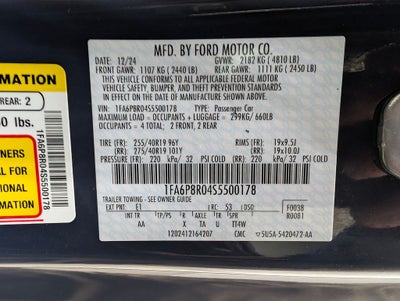 2025 Ford Mustang Dark Horse