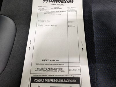 2024 Ford Mustang Dark Horse