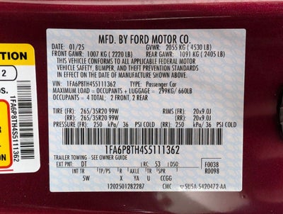 2025 Ford Mustang EcoBoost Premium