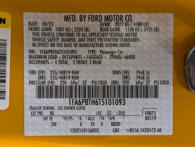 2026 Ford Mustang EcoBoost Premium