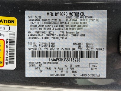 2025 Ford Mustang EcoBoost