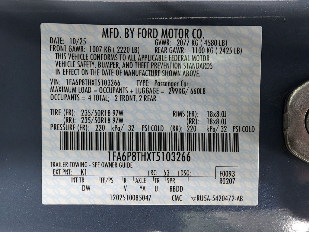 2026 Ford Mustang EcoBoost