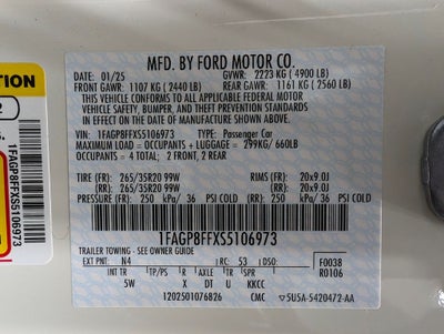 2025 Ford Mustang GT Premium