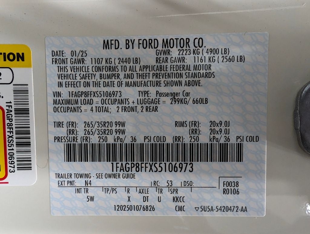 2025 Ford Mustang GT Premium