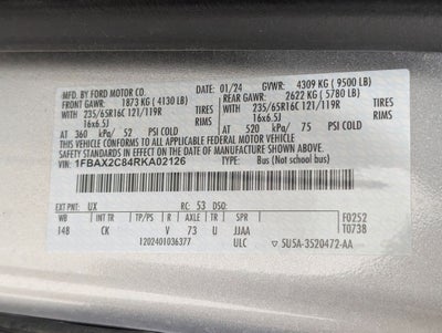 2024 Ford Transit-350 XL