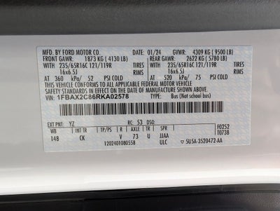 2024 Ford Transit-350 XL