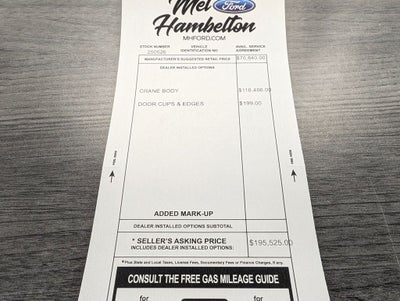 2025 Ford F-600SD XL CRANE BODY