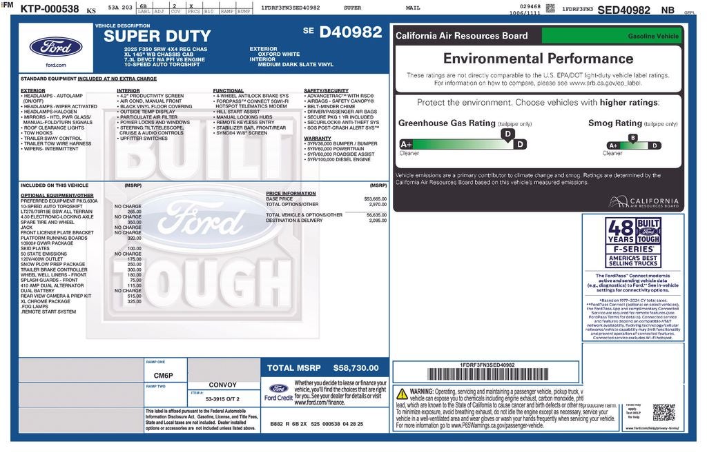 2025 Ford F-350SD XL