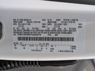 2026 Ford Escape Active