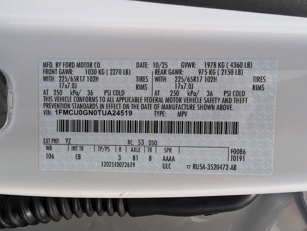 2026 Ford Escape Active