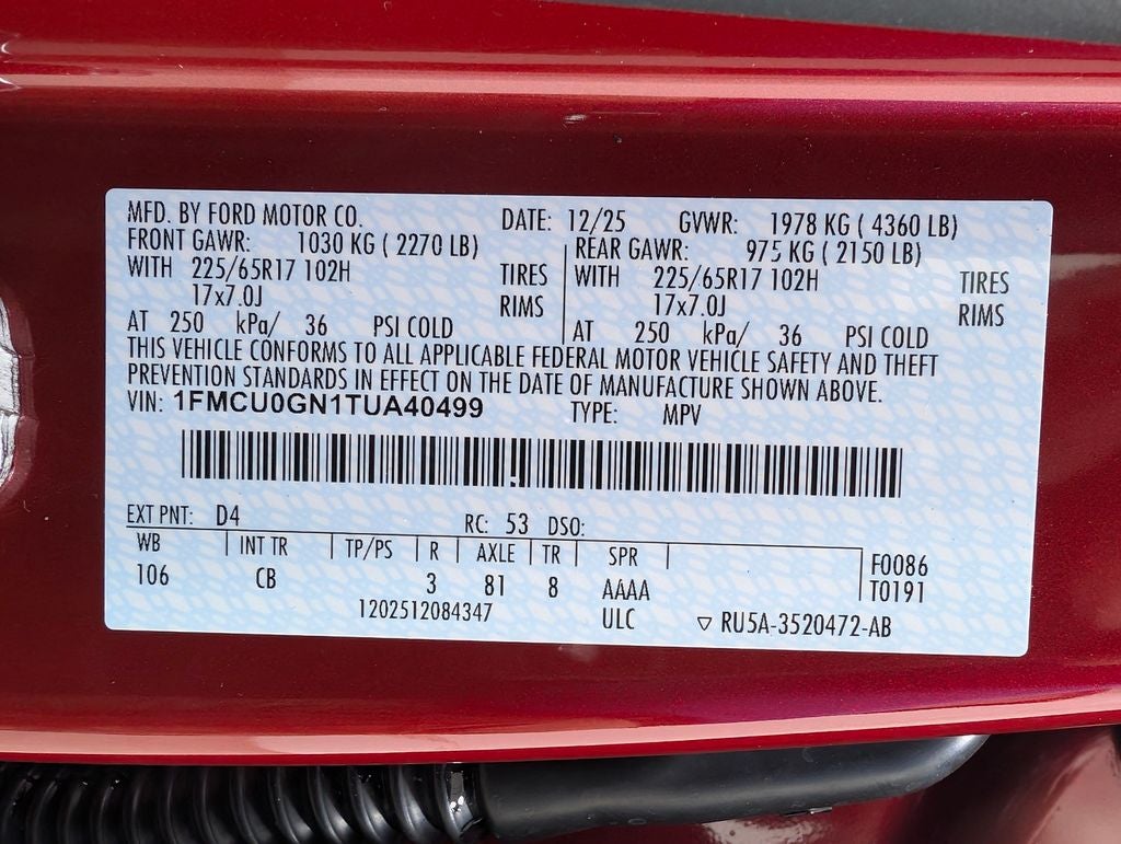 2026 Ford Escape Active