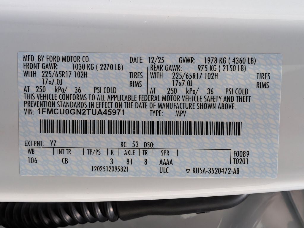 2026 Ford Escape Active