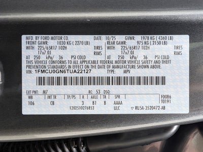 2026 Ford Escape Active