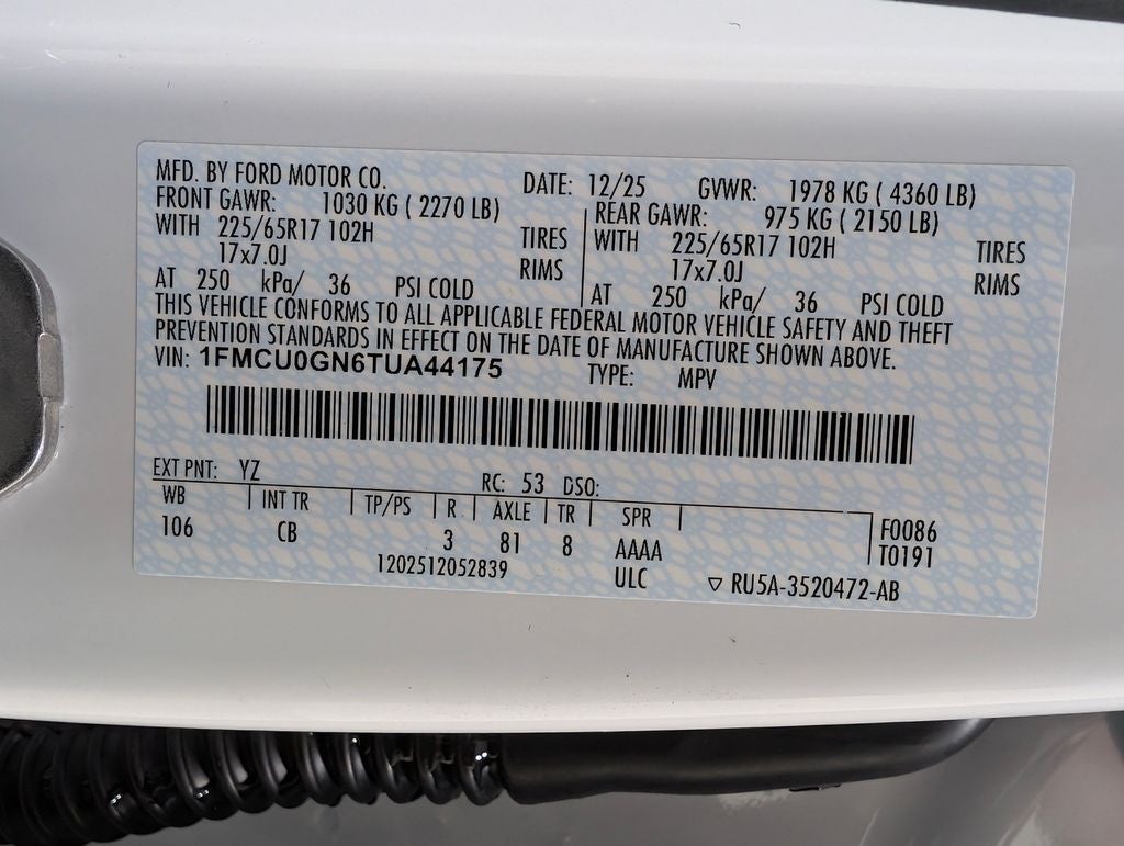 2026 Ford Escape Active