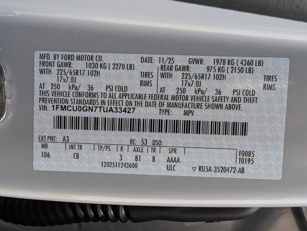 2026 Ford Escape Active