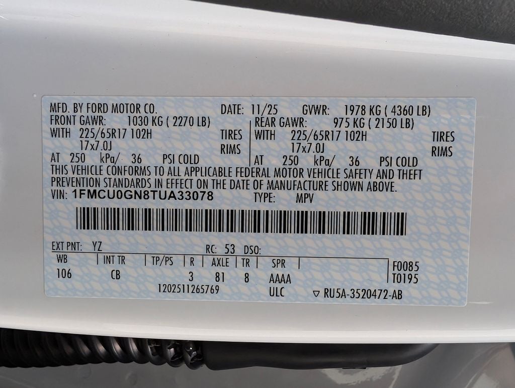 2026 Ford Escape Active