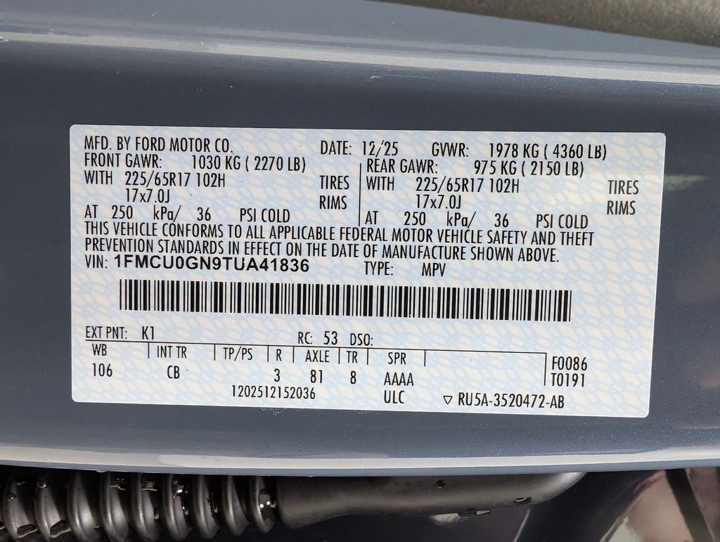 2026 Ford Escape Active