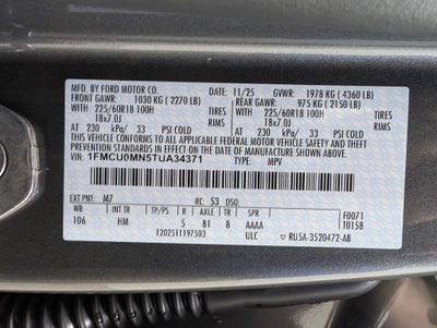 2026 Ford Escape ST-Line