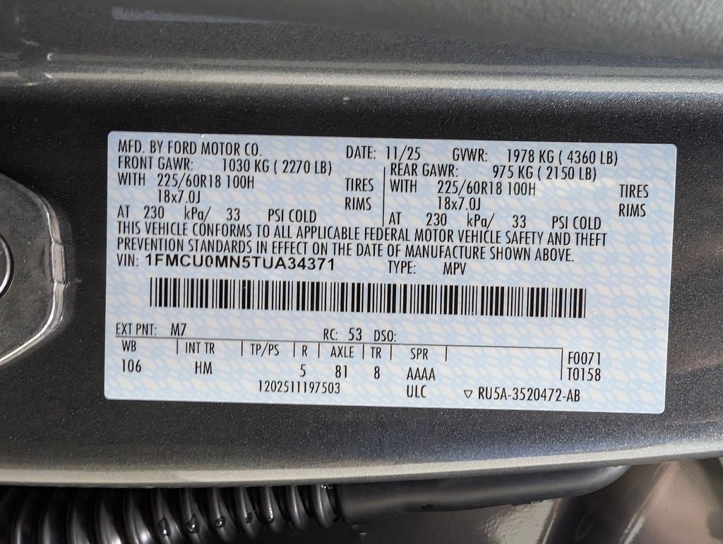 2026 Ford Escape ST-Line