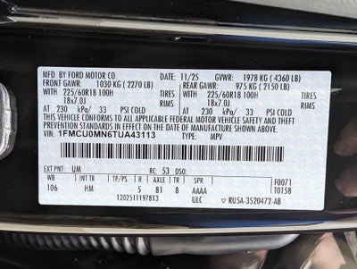 2026 Ford Escape ST-Line