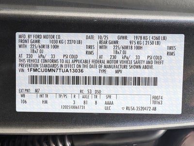 2026 Ford Escape ST-Line