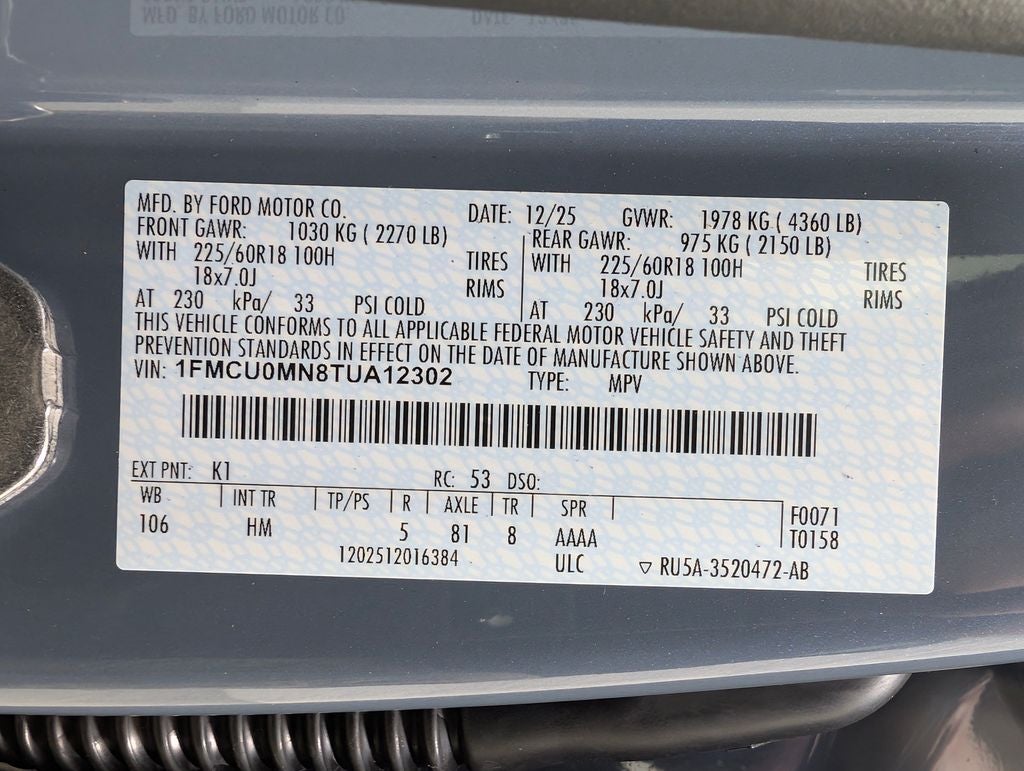 2026 Ford Escape ST-Line