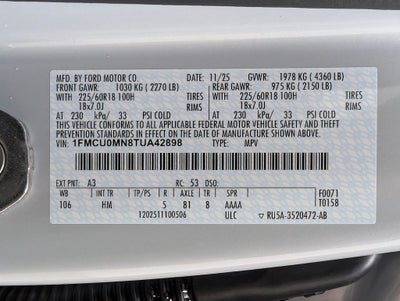 2026 Ford Escape ST-Line