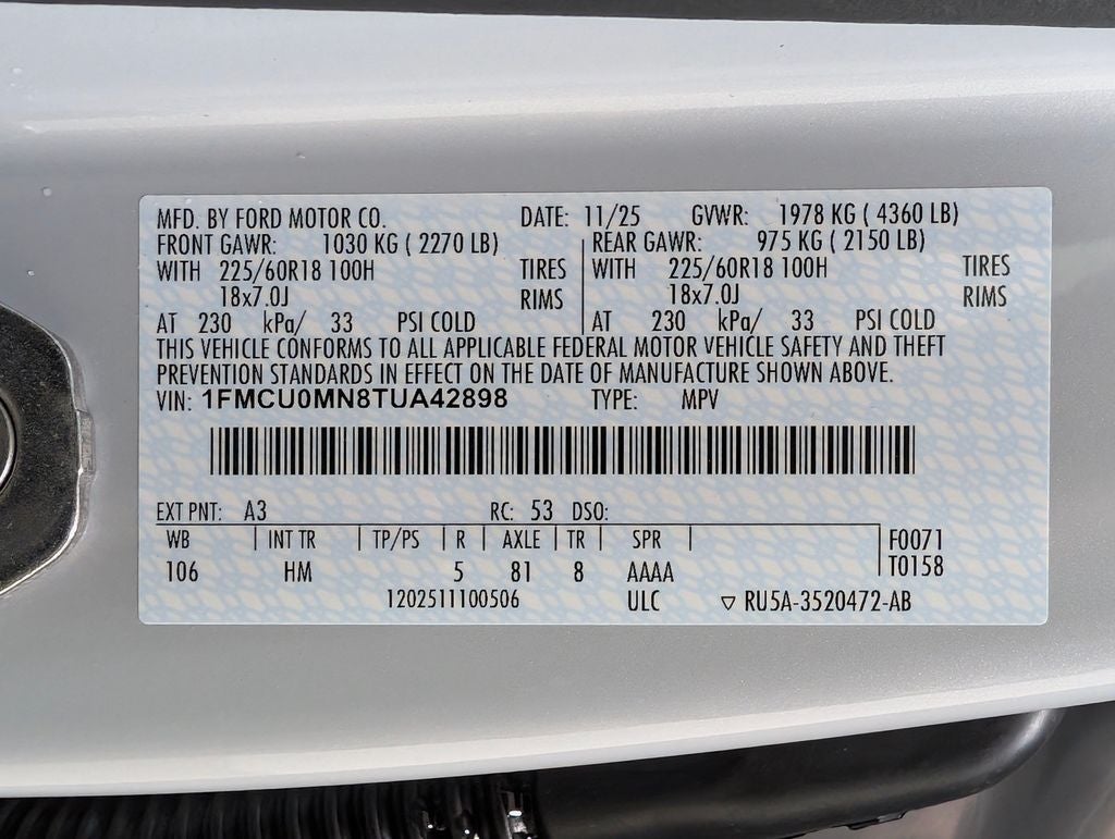 2026 Ford Escape ST-Line