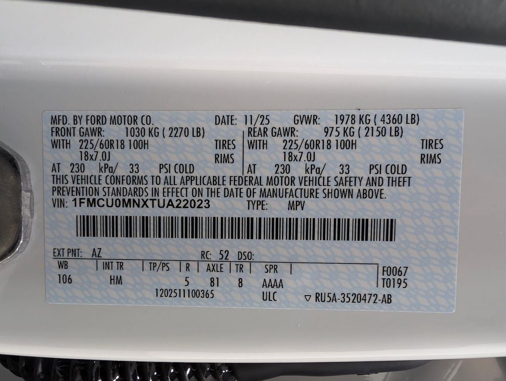 2026 Ford Escape ST-Line