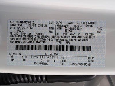 2026 Ford Escape Active