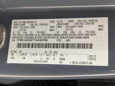 2026 Ford Escape Active