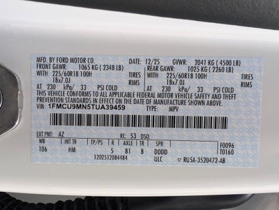 2026 Ford Escape ST-Line