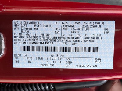 2026 Ford Escape ST-Line