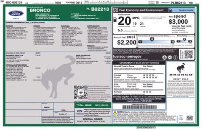 2023 Ford Bronco Outer Banks