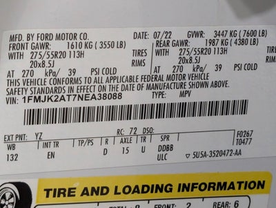 2022 Ford Expedition Max Limited