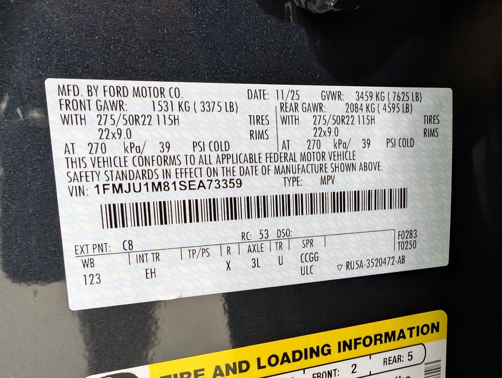 2025 Ford Expedition Platinum