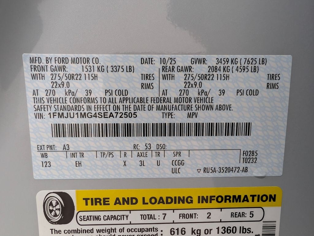 2025 Ford Expedition Platinum