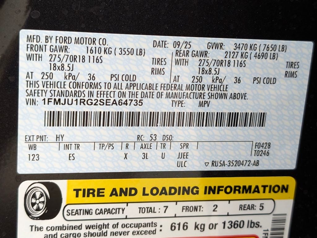 2025 Ford Expedition Tremor