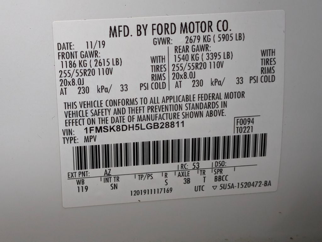 2020 Ford Explorer XLT