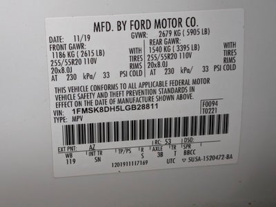 2020 Ford Explorer XLT