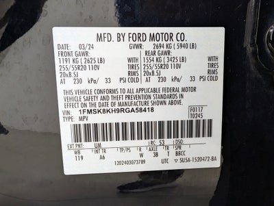 2024 Ford Explorer ST-Line