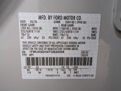 2026 Ford Explorer Active