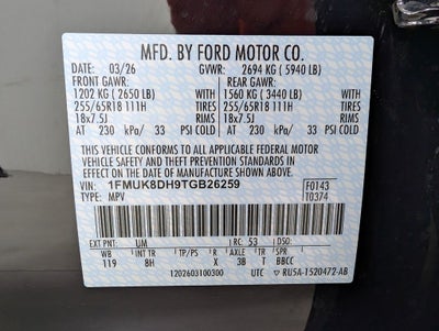 2026 Ford Explorer Active