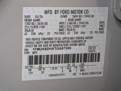 2026 Ford Explorer Active