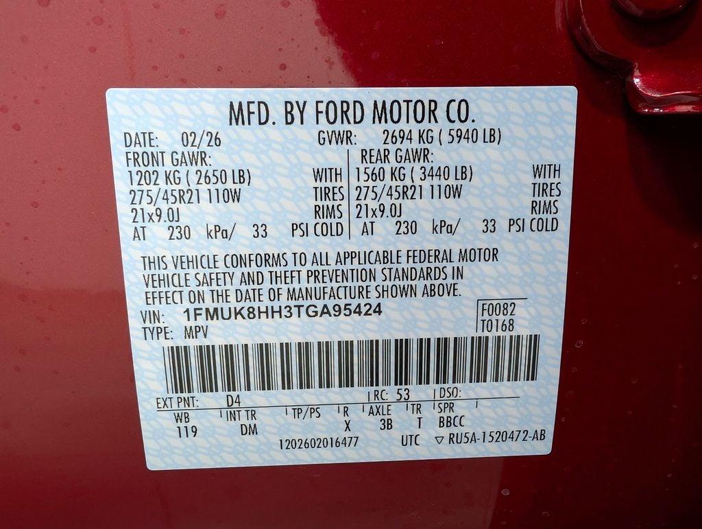 2026 Ford Explorer Platinum