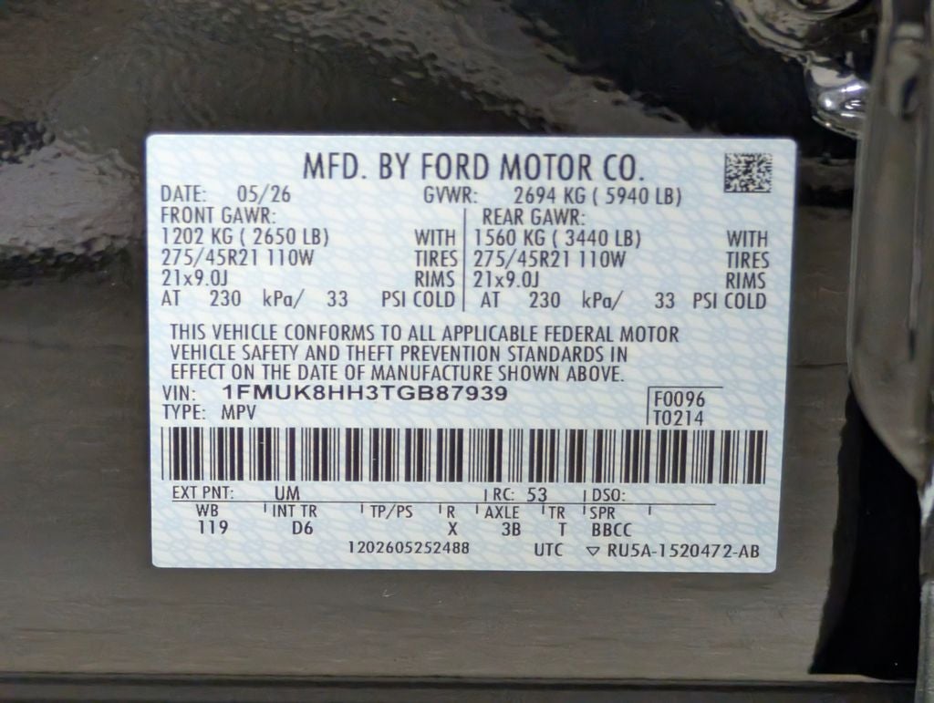 2026 Ford Explorer Platinum